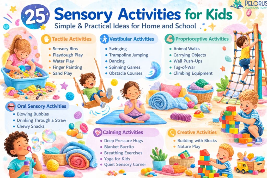 25 Sensory Activities for Kids