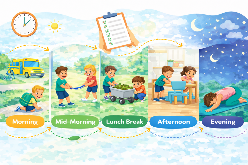 Children's day of playful activities
