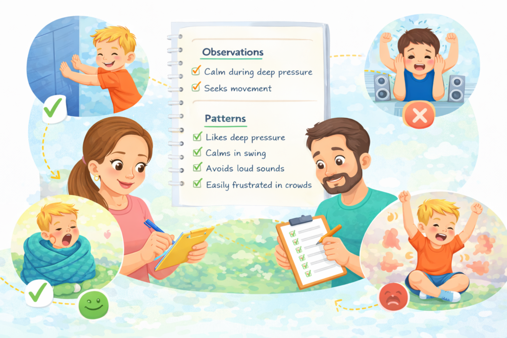 Observations that parents and carer should note
