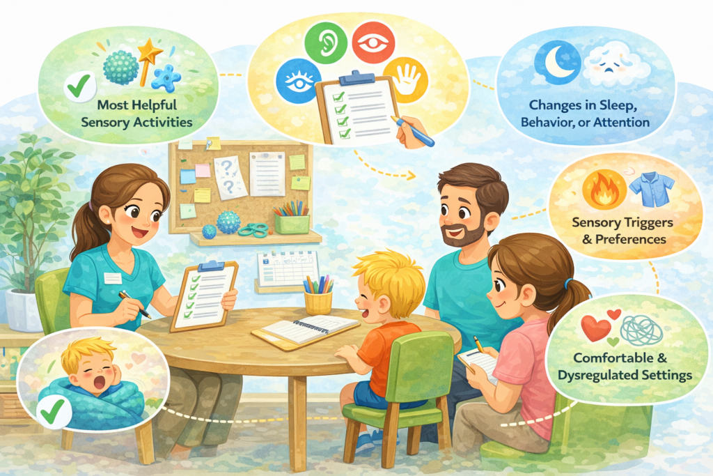 What to share with your occupational therapist