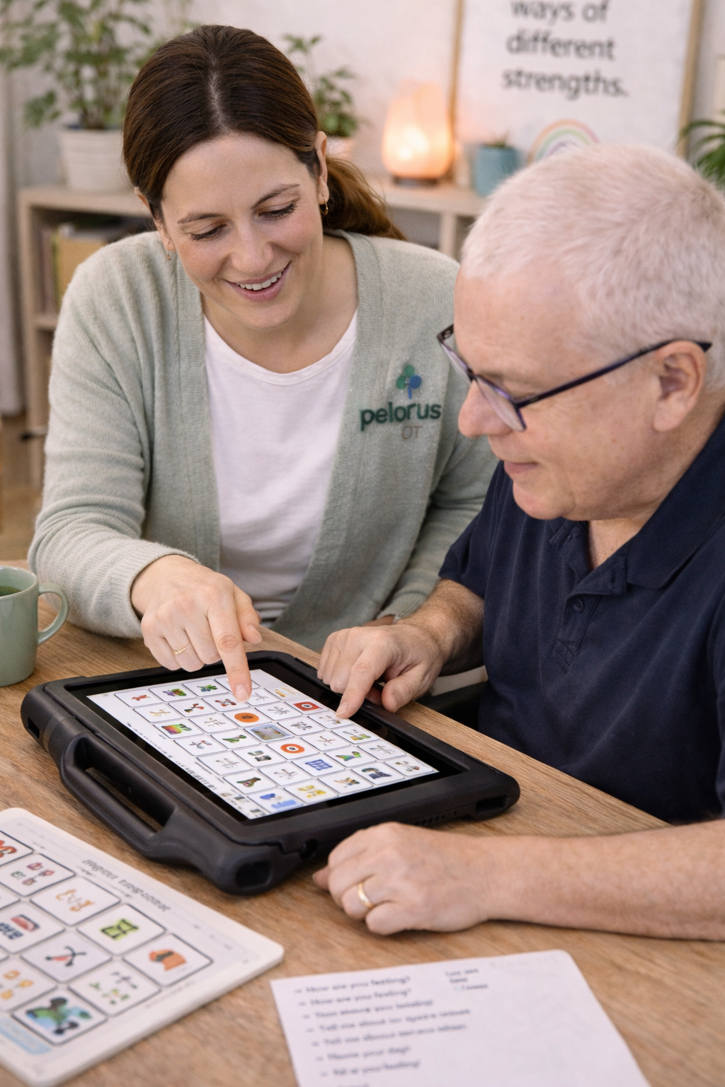 AAC Assessment, Prescription and Training for Adults